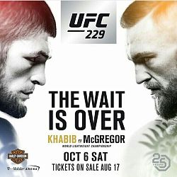 UFC229 ОФИЦИАЛЬНО: Хабиб Нурмагомедов против Конора МакГрегора