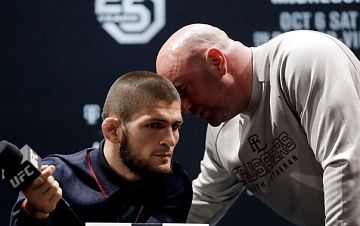 Дана Уайт: "Хабиба Нурмагомедова будет поддерживать абсолютно весь зал на UFC 242