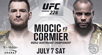 Результаты турнира UFC 226: Миочич — Кормье