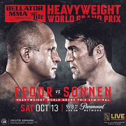 БЕЛЛАТОР 208 (13-го октября) Федор Емельяненко - Чейл Соннен