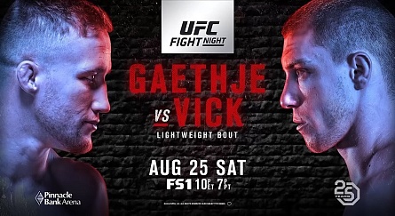Итоговые результаты UFC Fight Night 135: Гэтжи — Вик