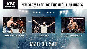 Результаты и бонусы турнира UFC on ESPN 2