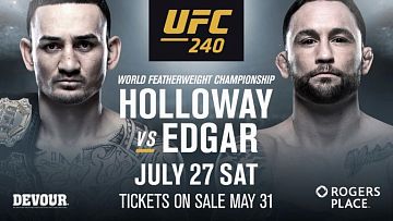 UFC 240 Макс Холлоуэй - Фрэнки Эдгар